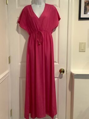 NWOT MICHAEL KORS Pink Kentucky Derby Classy Formal Wedding Guest Spring Dress S